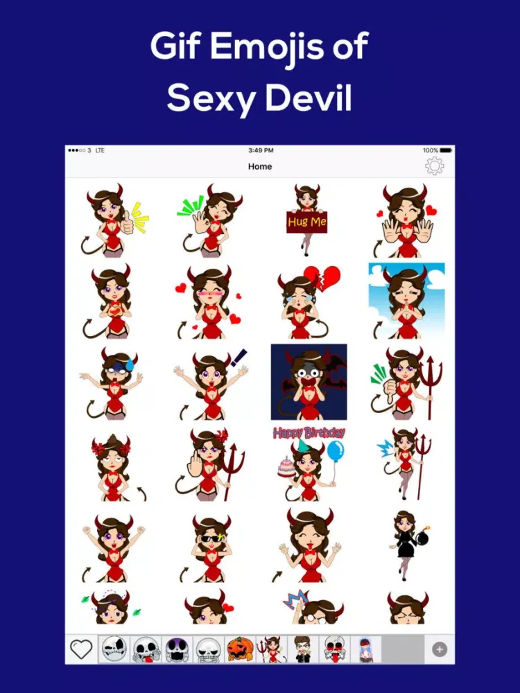 Scary Keyemoji Pro iPad  स्क्रीनशॉट